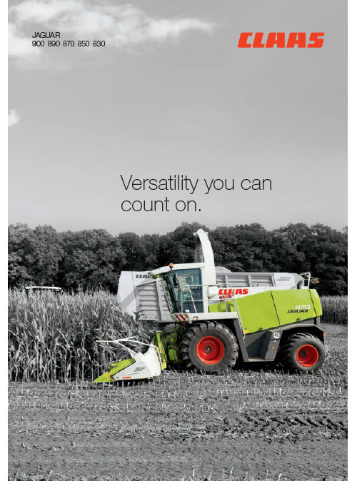 Claas 493 Jaguar 900-890-870-850-830 English